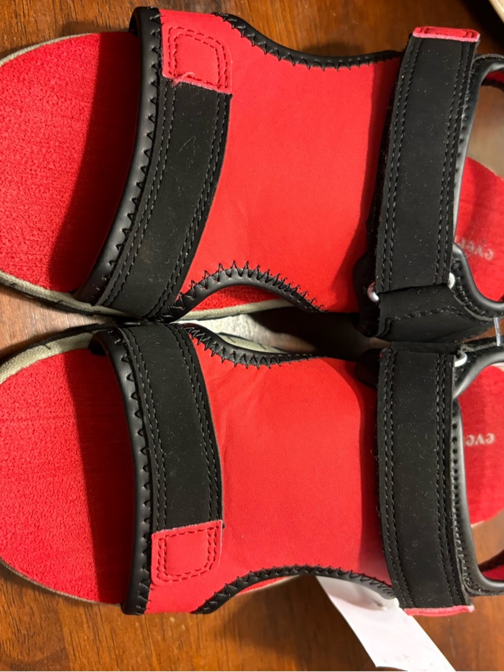 Everest Red and Black Sport Sandals